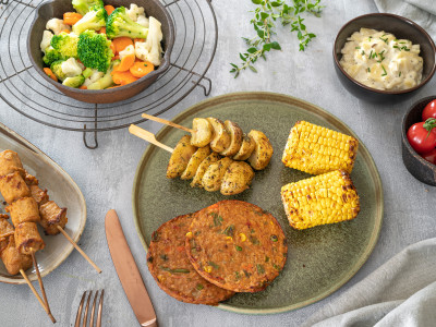 Vegetarisch barbecue pakket