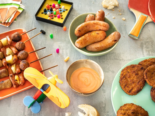 Kinder barbecue pakket