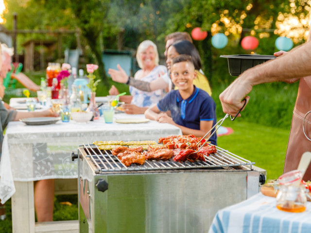 BBQ vlees inclusief barbecue